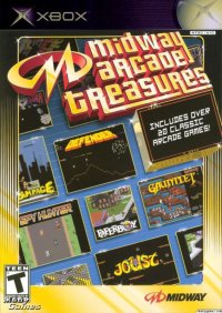 Midway Arcade Treasures PAL Xbox PAL box art